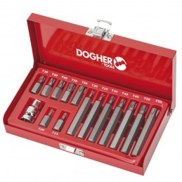 ESTUCHE PUNTAS 10MM TORX 15PCS