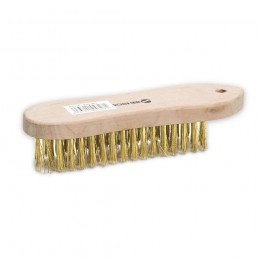 CEPILLO MANGO MADERA LATON...