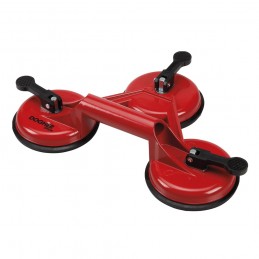 VENTOSA TRIPLE ALUMINIO 130KGS